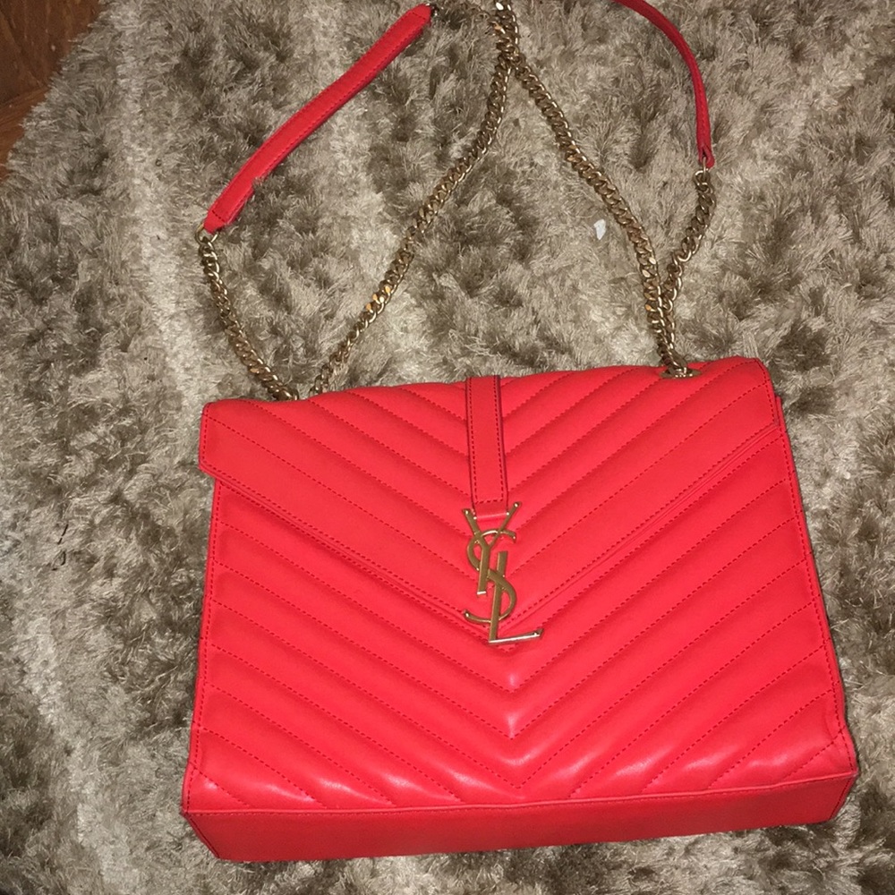 Ysl Red envelope bag